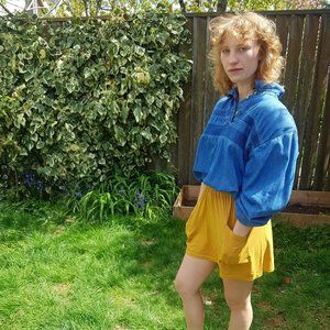 Vintage 80s Denim Pullover